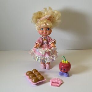 Vintage 80s Mattel Cherry Merry Muffin Doll Complete (DVS)